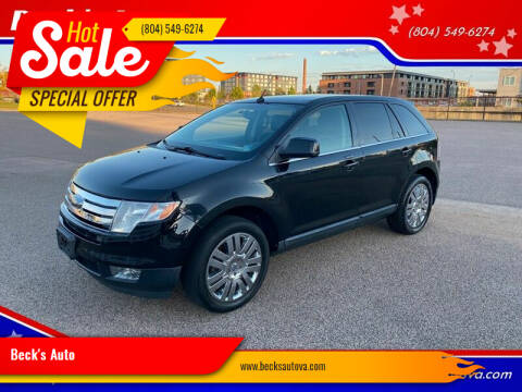 2010 Ford Edge for sale at Beck's Auto in Chesterfield VA