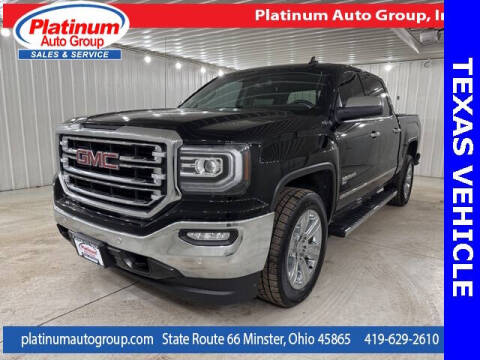 2018 GMC Sierra 1500 for sale at Platinum Auto Group Inc. in Minster OH