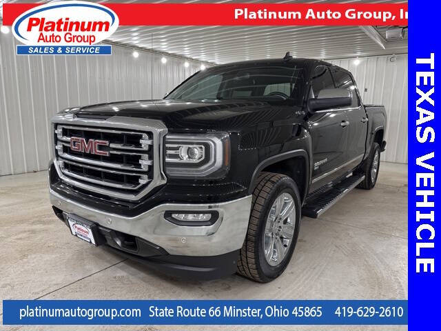 2018 GMC Sierra 1500 for sale at Platinum Auto Group Inc. in Minster OH