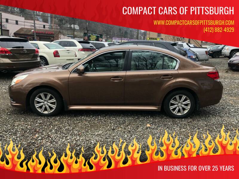 2011 Subaru Legacy for sale at Compact Cars of Pittsburgh in Pittsburgh PA