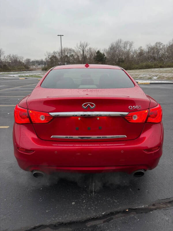 2017 Infiniti Q50 Red Sport 400
