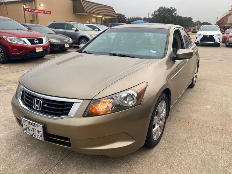 2008 Honda Accord for sale at Houston Auto Gallery in Katy TX