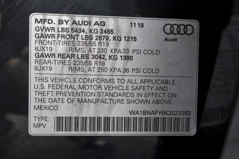 2019 Audi Q5 quattro Premium Plus 45 TFSI