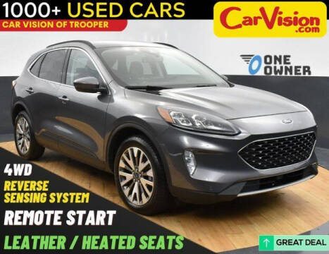 2021 Ford Escape for sale at Car Vision of Trooper in Norristown PA