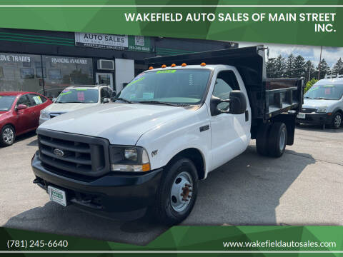 2002 Ford F-350 Super Duty for sale at Wakefield Auto Sales of Main Street Inc. in Wakefield MA