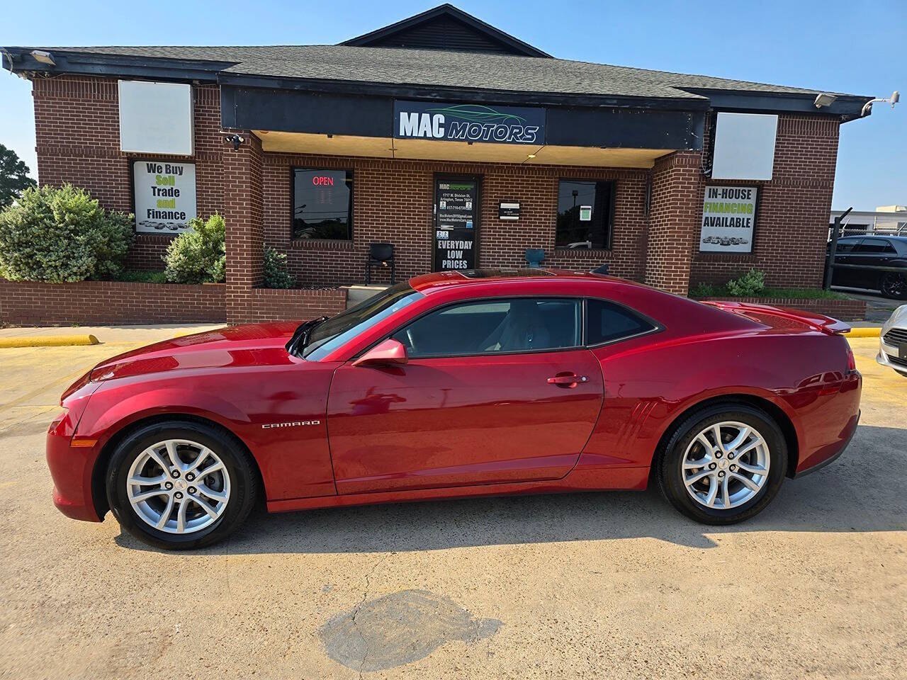 2015 Chevrolet Camaro for sale at Mac Motors in Arlington, TX