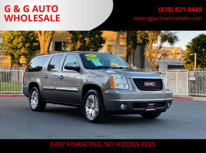 2007 GMC Yukon XL for sale at G & G AUTO WHOLESALE in North Hollywood CA