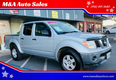 2006 Nissan Frontier for sale at M&A Auto Sales in Sacramento CA