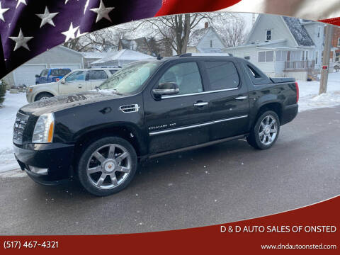 2013 Cadillac Escalade EXT for sale at D & D Auto Sales Of Onsted in Onsted MI
