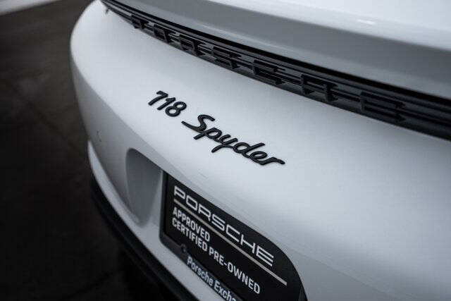 2021 Porsche 718 Boxster Spyder