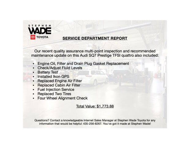 2022 Audi SQ7 4.0T quattro Prestige