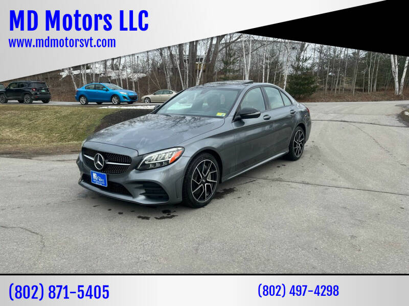 2019 Mercedes-Benz C-Class for sale at MD Motors LLC in Williston VT