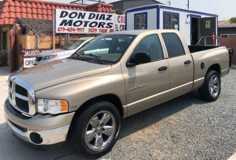 2004 Dodge Ram Pickup 1500 for sale at DON DIAZ MOTORS in San Diego CA