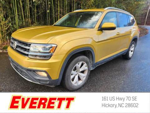 2018 Volkswagen Atlas for sale at Everett Chevrolet Buick GMC in Hickory NC