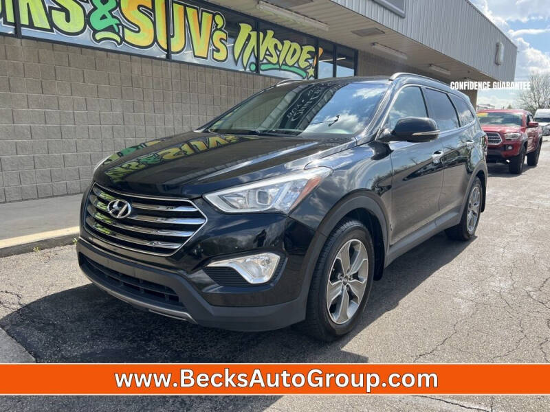 2014 Hyundai Santa Fe for sale at Becks Auto Group in Mason OH