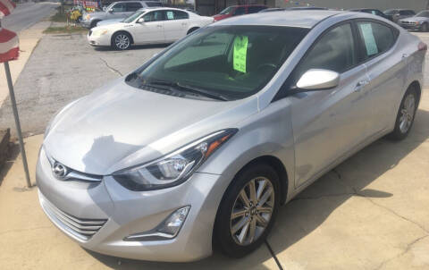 2015 Hyundai Elantra for sale at Carolina Car Co INC in Greenwood SC