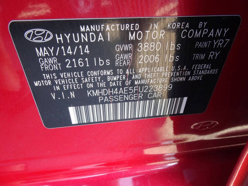 2015 Hyundai Elantra SE