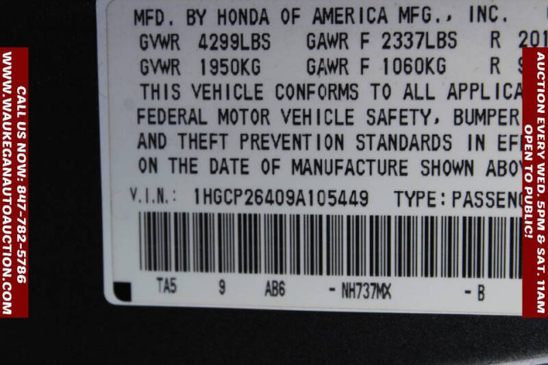 2009 Honda Accord LX-P