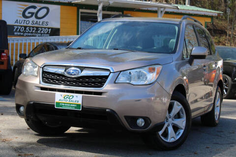 2015 Subaru Forester for sale at Go Auto Sales in Gainesville GA