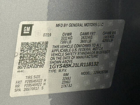 2020 Cadillac Escalade Luxury