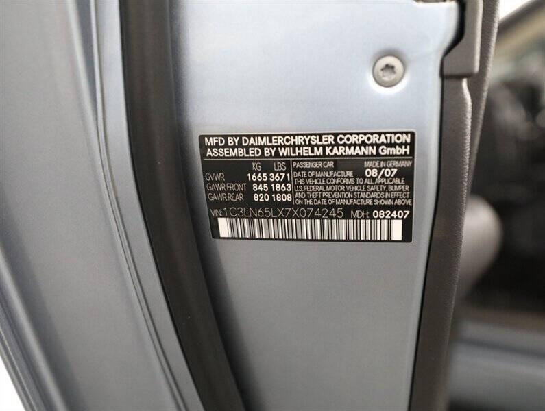 2007 Chrysler Crossfire Limited