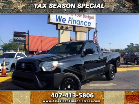 2013 Toyota Tacoma for sale at American Financial Cars in Orlando FL