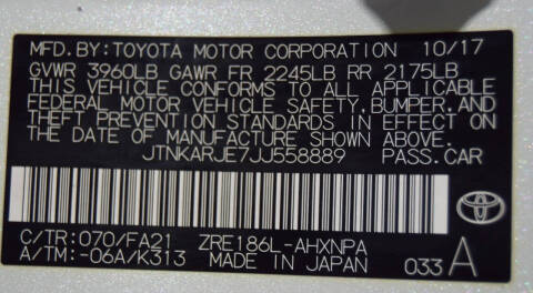 2018 Toyota Corolla iM