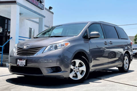 2017 Toyota Sienna for sale at Fastrack Auto Inc in Rosemead CA