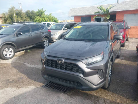 2021 Toyota RAV4 for sale at P S AUTO ENTERPRISES INC in Miramar FL