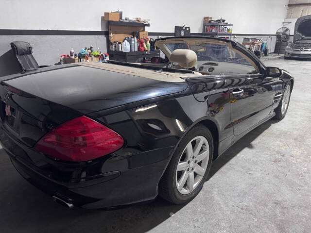 2004 Mercedes-Benz SL-Class for sale at EUROPEAN MOTORCARS OF TAMPA in Tampa, FL