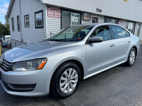 2013 Volkswagen Passat for sale at OZ BROTHERS AUTO in Webster NY