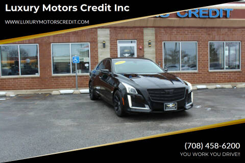 2015 Cadillac CTS for sale at Luxury Motors Credit Inc in Bridgeview IL
