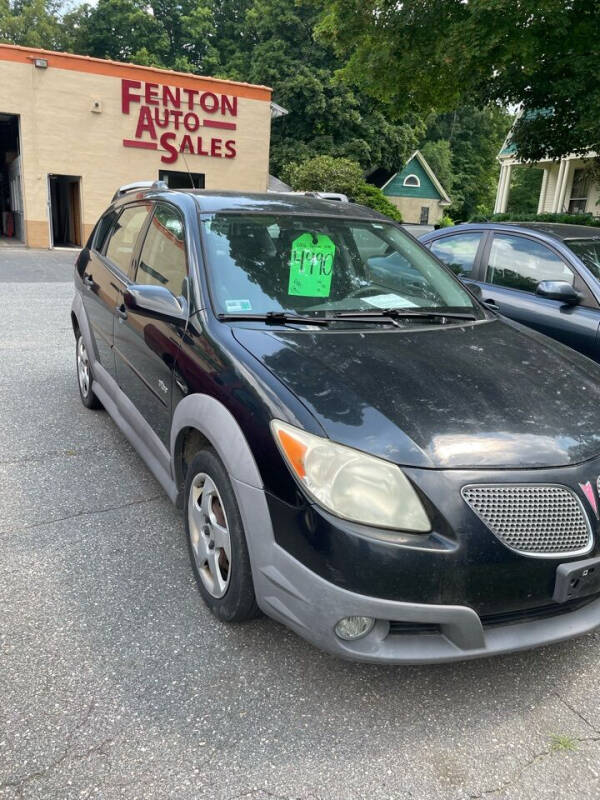 2006 Pontiac Vibe for sale at FENTON AUTO SALES in Westfield MA