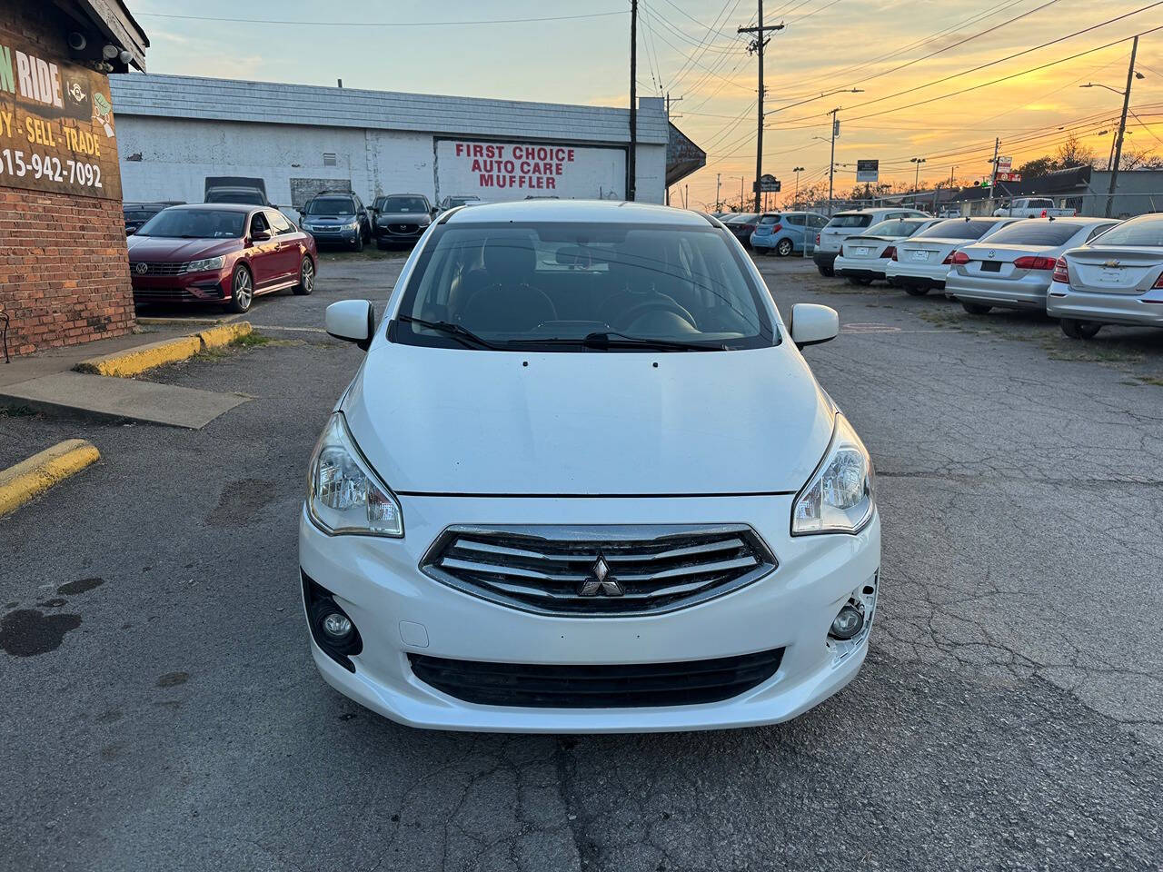 2017 Mitsubishi Mirage G4 for sale at Green Ride LLC in NASHVILLE, TN