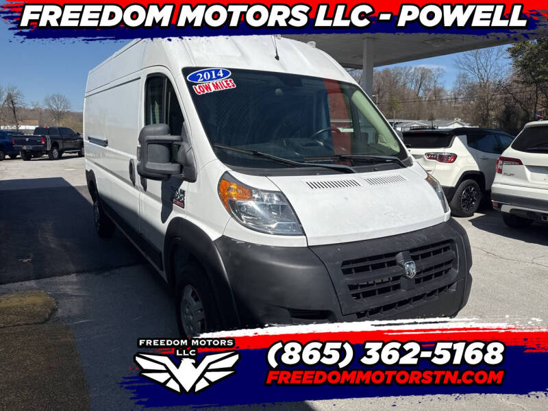2014 RAM ProMaster for sale at Freedom Motors LLC - Freedom Motors Powell in Powell TN