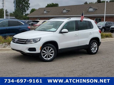 2017 Volkswagen Tiguan for sale at Atchinson Ford Sales Inc in Belleville MI