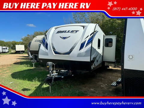 2019 Keystone Bullet 269RL for sale at BUY HERE PAY HERE RV in Burleson TX