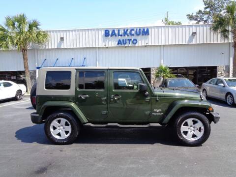 2007 Jeep Wrangler Unlimited for sale at BALKCUM AUTO INC in Wilmington NC