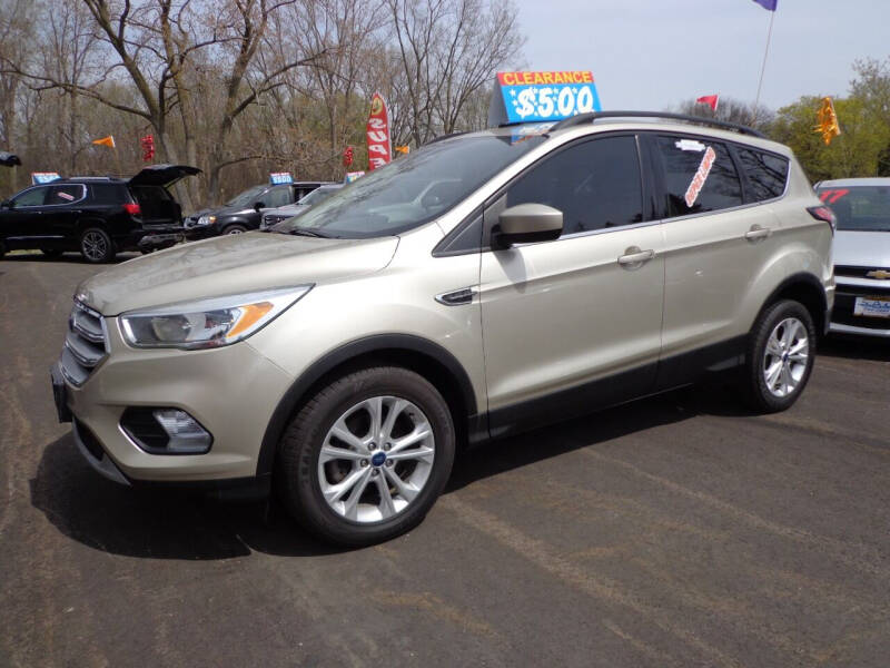 2018 Ford Escape for sale at North American Credit Inc. in Waukegan IL