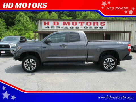 2019 Toyota Tundra for sale at HD MOTORS in Kingsport TN