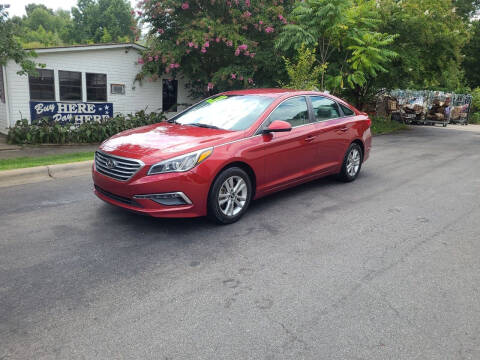 2015 Hyundai Sonata for sale at TR MOTORS in Gastonia NC