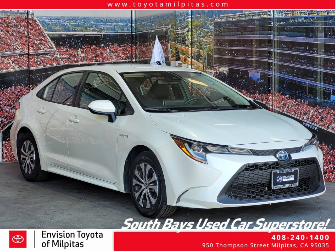 2021 Toyota Corolla Hybrid for sale at Envision Toyota of Milpitas in Milpitas, CA