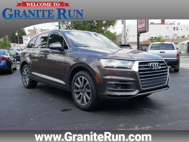 2017 Audi Q7 for sale at GRANITE RUN PRE OWNED CAR AND TRUCK OUTLET in Media PA