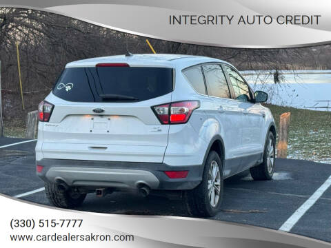 2017 Ford Escape for sale at Integrity Auto Credit in Akron OH