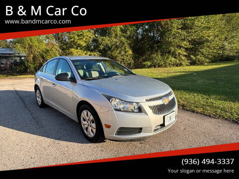 2012 Chevrolet Cruze for sale at B & M Car Co in Conroe TX