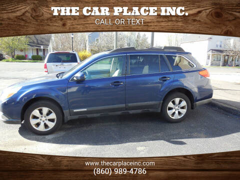 2011 Subaru Outback for sale at THE CAR PLACE INC. in Somersville CT