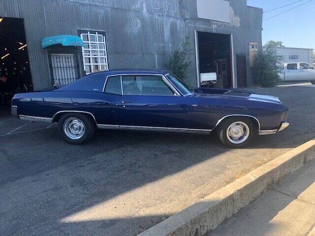 1972 Chevrolet Monte Carlo for sale at Route 40 Classics in Citrus Heights CA