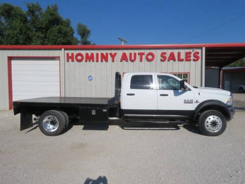 2014 RAM Ram Chassis 5500 for sale at HOMINY AUTO SALES in Hominy OK