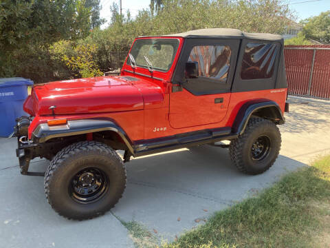 1994 Jeep Wrangler for sale at CONTINENTAL AUTO EXCHANGE in Lemoore CA