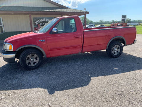 2001 Ford F-150 for sale at Zimmerman Motors LLC in Wathena KS